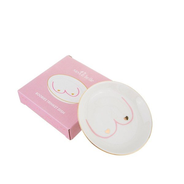Porcelanast pladenj za nakit Girl Power – Sass & Belle-image-3