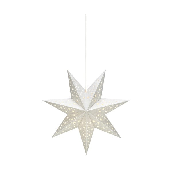 Božična svetlobna dekoracija v srebrni barvi ø 45 cm Solvalla – Markslöjd