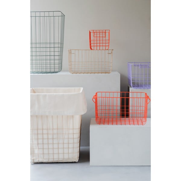 Zelen kovinski/tekstilni koš za perilo 64 l Store-It – Mette Ditmer Denmark-image-2