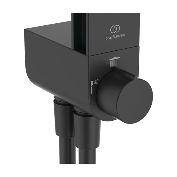 Mat črna kovinska tuš garnitura 110 cm ALU+ – Ideal Standard-image-2