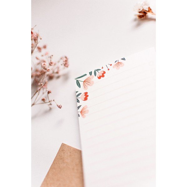 Lističi za opravila s cvetovi Printintin, 70 listov-image-2