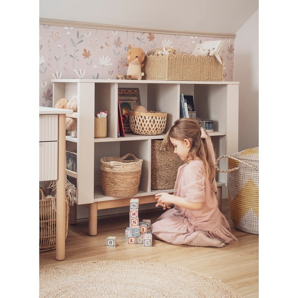 Bež otroški regal 120x40 cm Miloo – Pinio-image-1