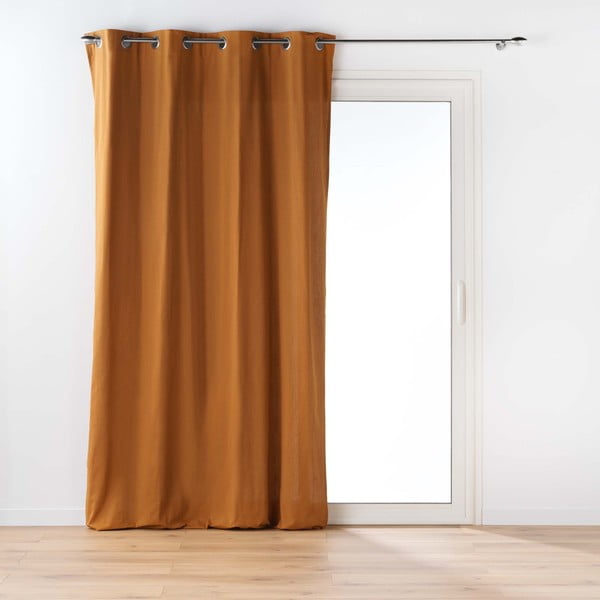Rjava zavesa 135x260 cm Twily – douceur d'intérieur