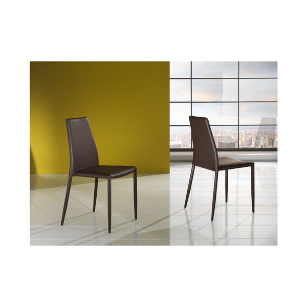 Rjavi jedilni stoli v kompletu 2 ks Lion – Tomasucci-image-3