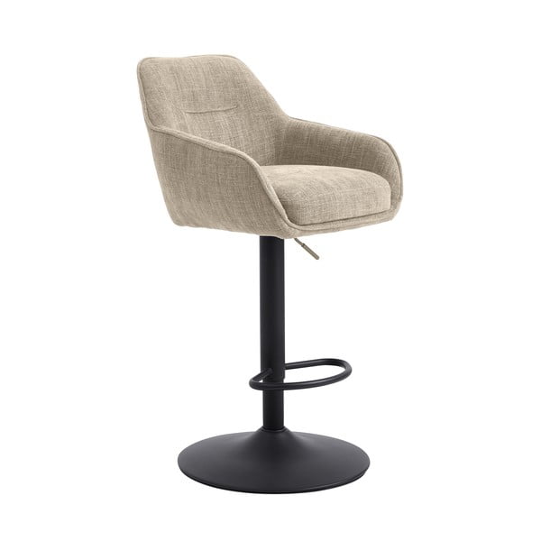 Kremno beli barski stoli v kompletu 2 ks (višina sedeža 69 cm) Avola – Unique Furniture