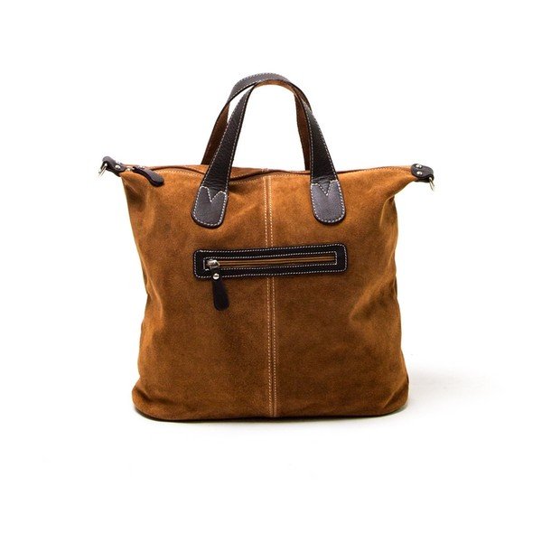 Usnjena torbica Luisa Vannini 895 Cognac-image-2