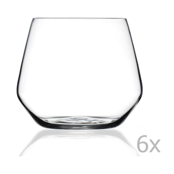 Kozarci v kompletu 6 ks za viski 547 ml – RCR Cristalleria Italiana-image-1