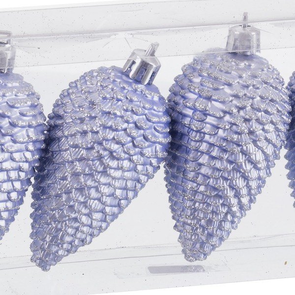 Okraski za jelko v kompletu 4 ks ø 5 cm Cone – Casa Selección-image-1