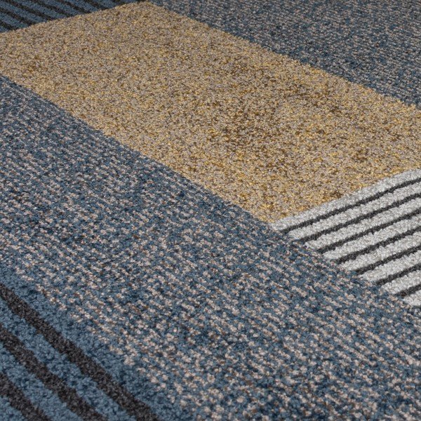 Rumeno-modra preproga Flair Rugs Brix, 160 x 230 cm-image-2