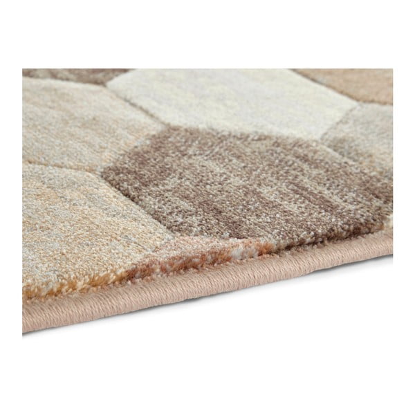 Rjava in krem preproga Elle Decoration Arty Manosque, 80 x 150 cm-image-4