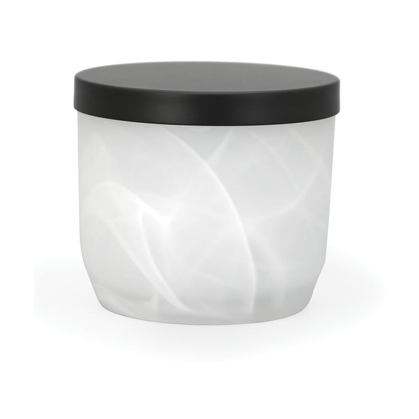 Bel steklen kopalniški organizator za vatke ali vatirane palčke Madison – Spirella