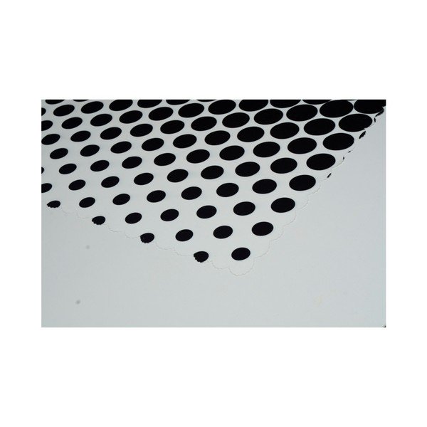 Minimalistične prevleke za blazine Črne pike namizni tekač iz mikrovlaken, 45 x 145 cm-image-1
