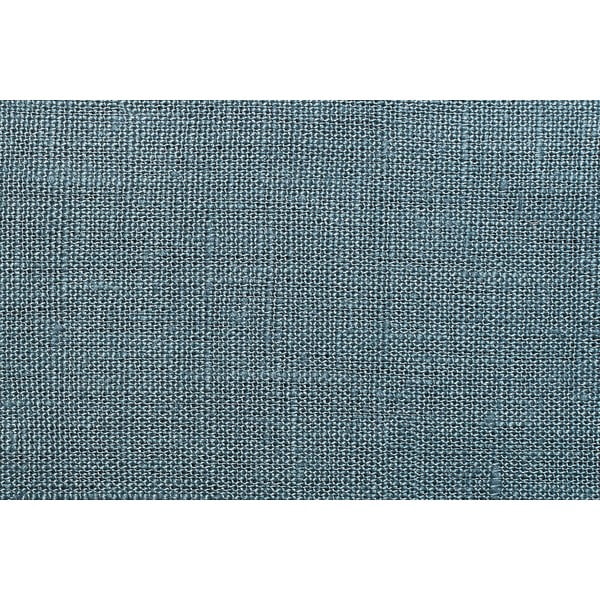 Prašno modra lanena zavesa 140x170 cm Blue Fog – Linen Tales-image-1
