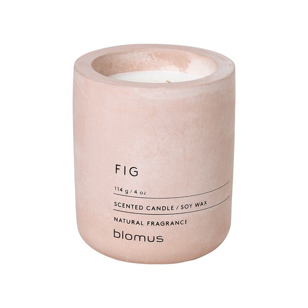 Dišeča sveča iz sojinega voska čas gorenja 24 h Fraga: Fig – Blomus