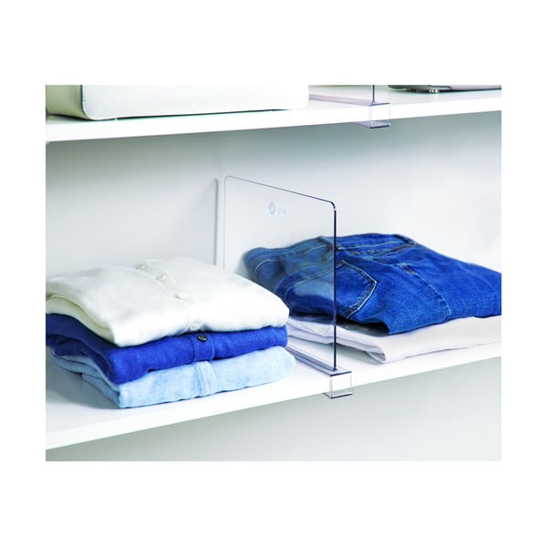 Prozoren delilec polic iDesign The Home Edit, dolžina 30,9 cm-image-3