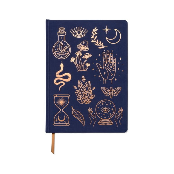 A4 nedatiran dnevnik 200 strani Mystic Icons – DesignWorks Ink