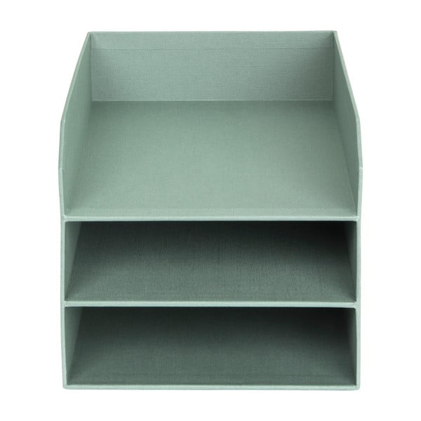 Zelen kartonast organizator za dokumente Trey Canvas Paper Laminate – Bigso-image-3