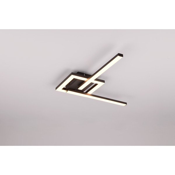 Črna LED stropna svetilka 16x54 cm Viale – Reality-image-2