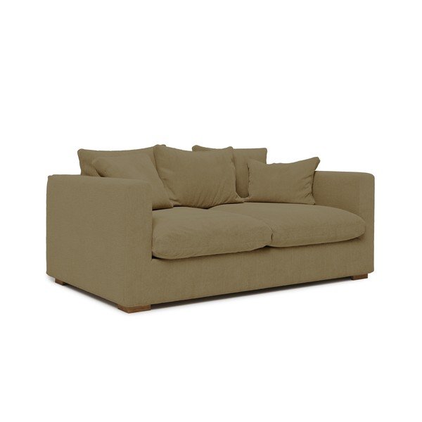 Bež žametni kavč 175 cm Comfy - Scandic-image-1