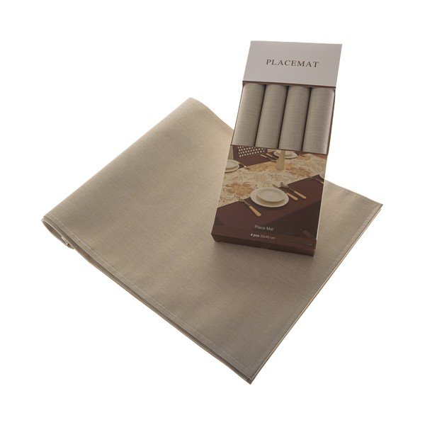 Tekstilni pogrinjki v kompletu 4 ks 30x45 cm – Dakls