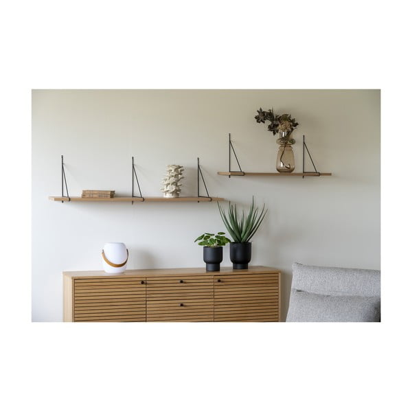Polica v jesenovem dekorju 80 cm Chiba – House Nordic-image-2