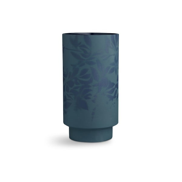Temno modra keramična vaza Kähler Design Kabell, višina 26,5 cm