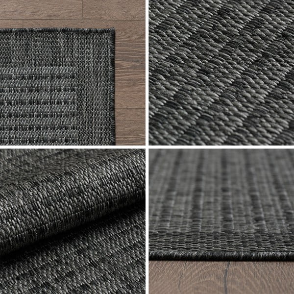 Temno siva notranja in zunanja preproga 200x290 cm Giza 1410 – Ayyildiz Carpets-image-3