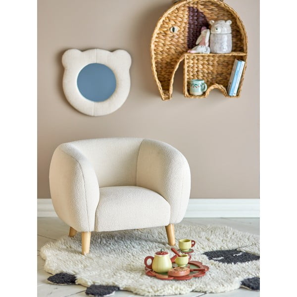 Bel otroški fotelj Cade – Bloomingville Mini-image-4