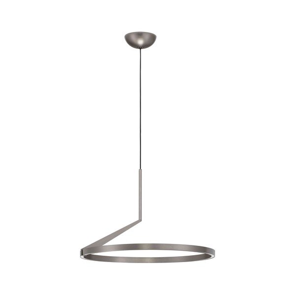 Aluminijasta LED zatemnitvena viseča svetilka v srebrni barvi ø 60 cm Tilia – Nova Luce
