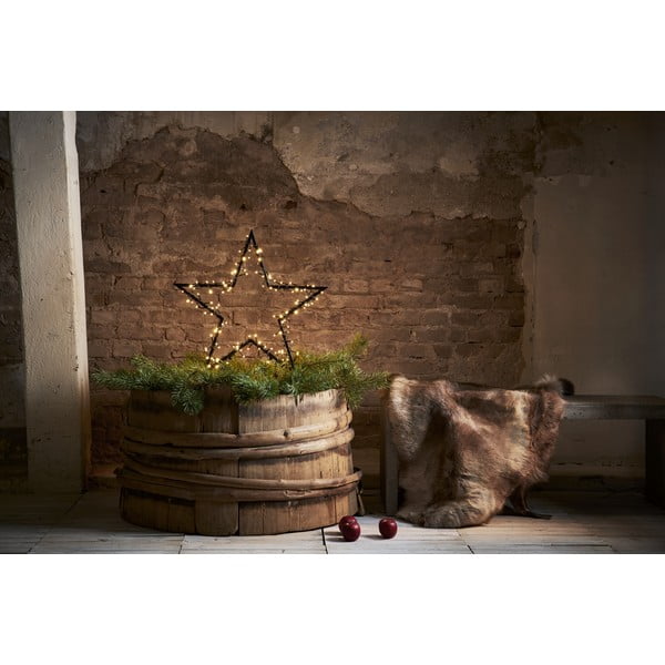 Črna božična svetlobna dekoracija Spiky – Star Trading-image-2