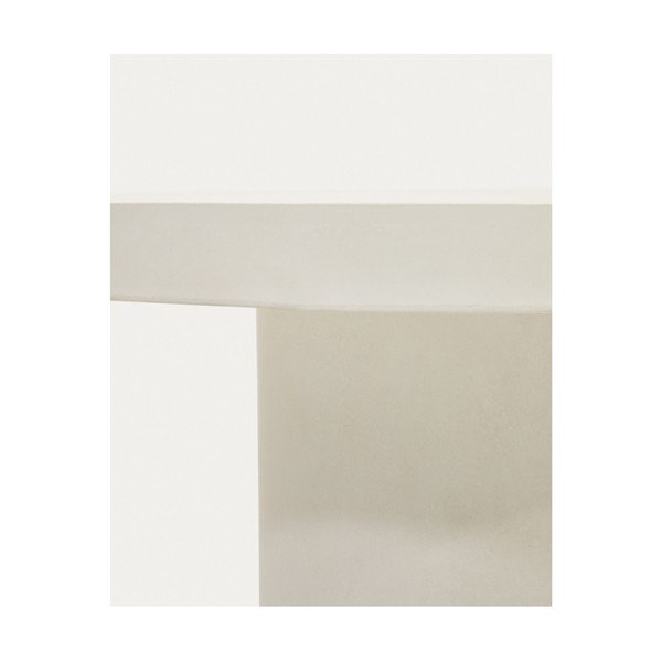Betonska okrogla vrtna miza ø 90 cm Aiguablava – Kave Home-image-4