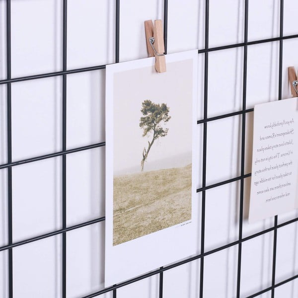 Črna kovinska oglasna deska, 50 x 70 cm-image-4