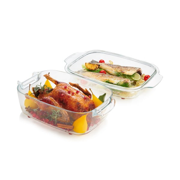 Steklen pekač 26x40 cm GrandChef – Tescoma-image-1