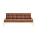 Raztegljiv kavč Karup Design Grab Natural Clear/Clay Brown