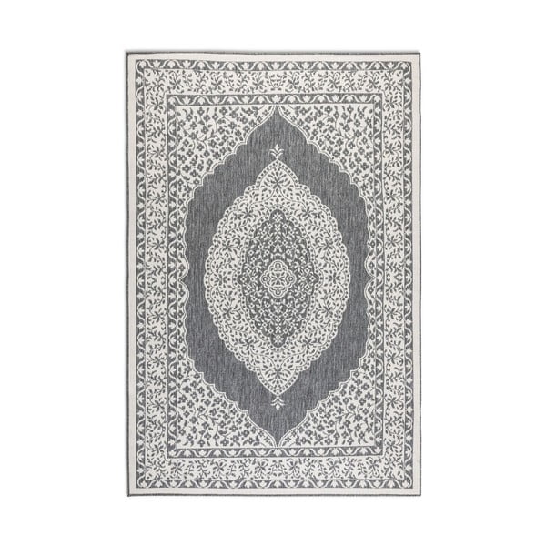 Siva/kremno bela zunanja preproga 120x170 cm Gemini – Elle Decoration-image-2