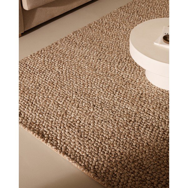 Bež volnena preproga 200x300 cm Lubrin – Kave Home-image-2