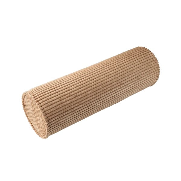 Rjava otroška sedežna blazina iz rebrastega žameta Roll – Wigiwama