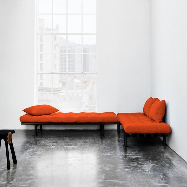 Kavč Karup Pace Black/Orange-image-4