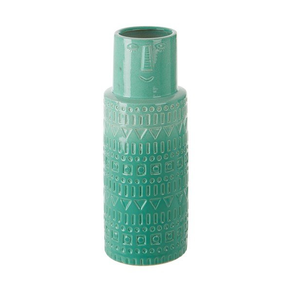 Pastelno zelena keramična vaza Premier Housewares Mimo-image-1