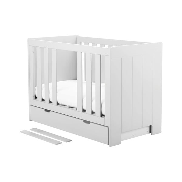 Bela otroška posteljica Pinio Calmo, 120 x 60 cm-image-3