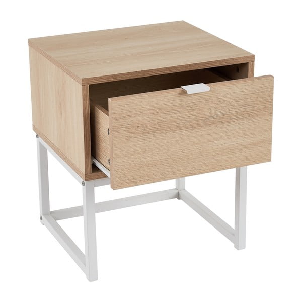 Nočna omarica v naravni barvi – Casa Selección-image-2