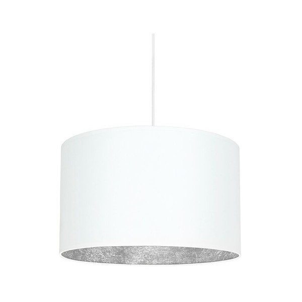 Viseča svetilka v belo-srebrni barvi Sotto Luce Mika, ⌀ 40 cm-image-1