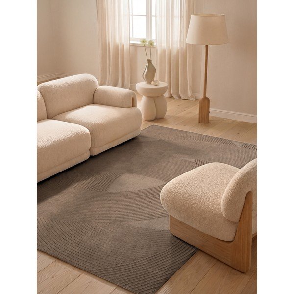 Rjava volnena preproga 120x170 cm Kensington Victoria – Ted Baker-image-1