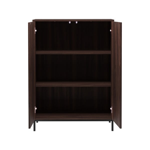 Omarica v dekorju oreha v naravni barvi 80x110 cm Celine - Støraa -image-3