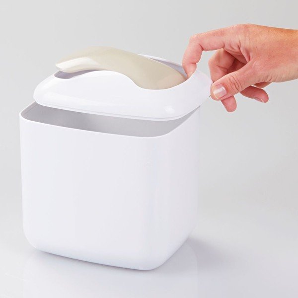 Beli koš za odpadke InterDesign Una-image-1