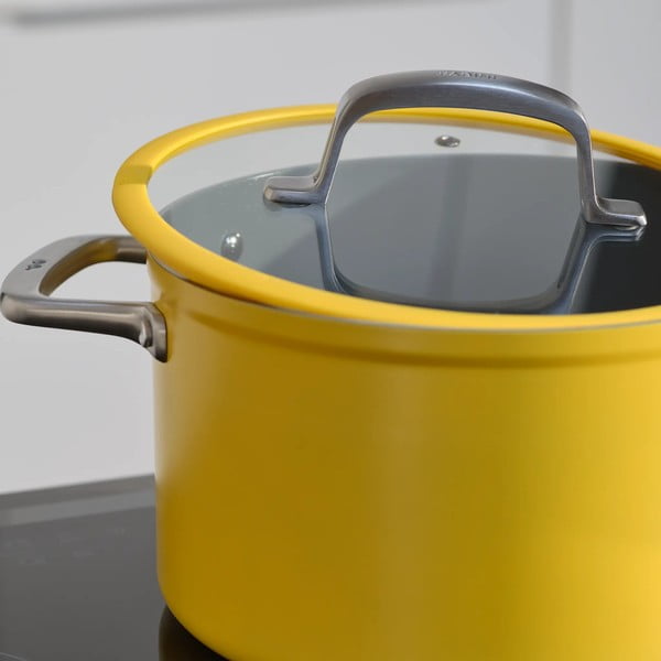 Lonec s pokrovko/s keramično prevleko za indukcijsko ploščo 5,5 l Meda 3.0 – FABINI-image-1