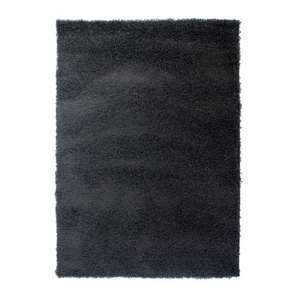 Temno siva preproga Flair Rugs Cariboo Charcoal, 80 x 150 cm