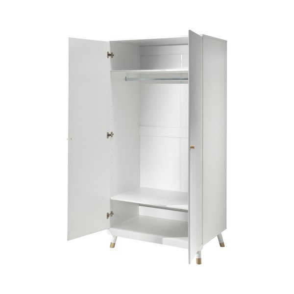 Bela otroška omara iz borovega lesa Vipack Billy-image-2