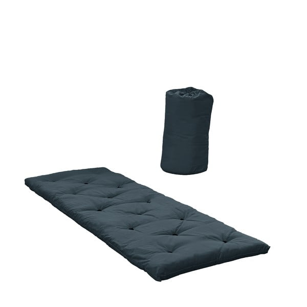 Modra futonska vzmetnica 70x190 cm Bed In A Bag Petroleum – Karup Design