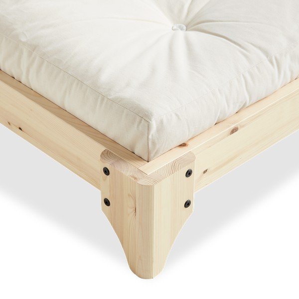 Postelja z vzmetnico Karup Design Elan Comfort Mat Natural Clear/Natural, 140 x 200 cm-image-4